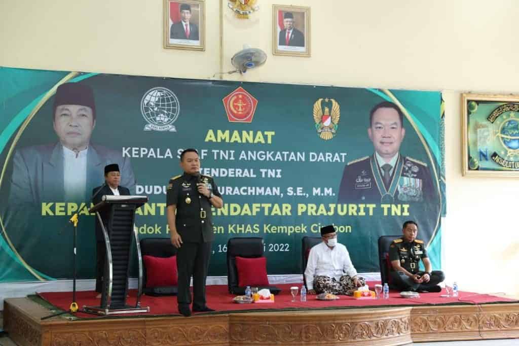 Kasad Ajak Santri Jadi Prajurit TNI AD