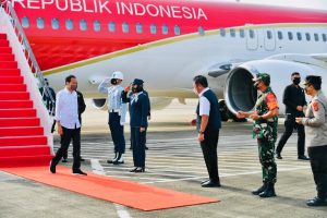 Pangdam II/Sriwijaya Dampingi Kunker Presiden Jokowi ke Muara Enim dan Pagar Alam