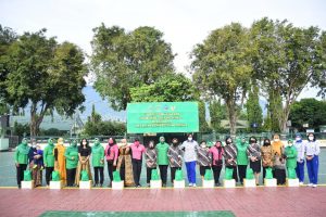 Ciptakan Kebugaran dan Imunitas Tubuh, Korem 132/Tdl Gelar Senam Zumba