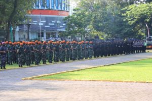 Pangdam I/BB dan Kapoldasu, Pimpin Apel Bersama Kesiapsiagaan TNI-Polri di Wilayah Sumut