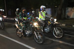 Kasdam I/BB Hadiri Patroli Bersama TNI-Polri PAM Malam Tahun Baru Imlek 2022