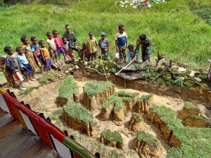 Pondok Pintar Satgas Yonif MR 412/BES Tingkatkan Pengetahuan Anak Perbatasan