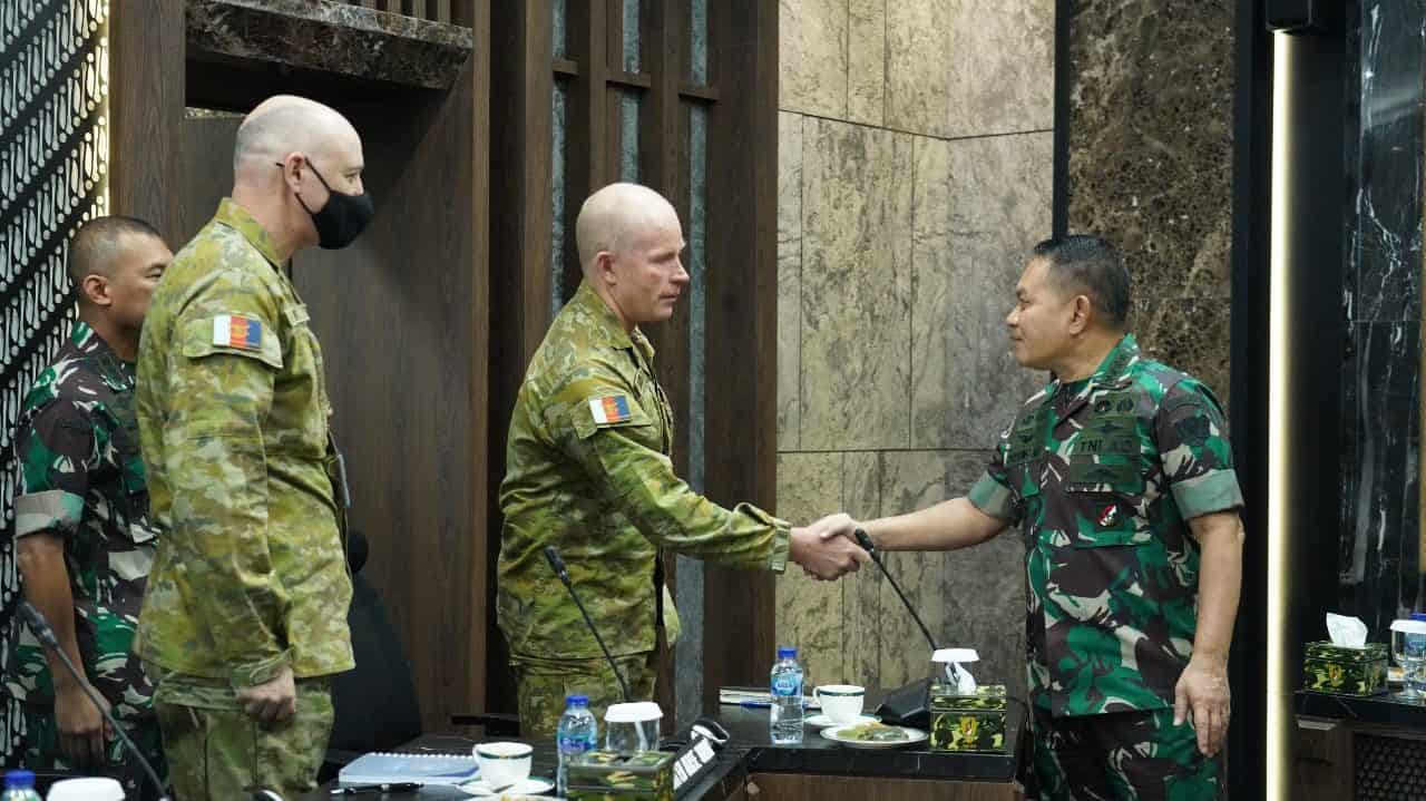 Indonesia-Australia Sepakat Tingkatkan Kerjasama Kedua Angkatan Darat