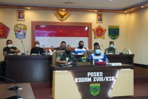 Pangdam Kasuari Rapat Virtual Dengan Kasad Bahas Liga Santri