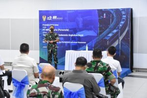 Penandatanganan Kerja Sama Bantuan Pengamanan PT MRT Jakarta Bersama TNI-AD
