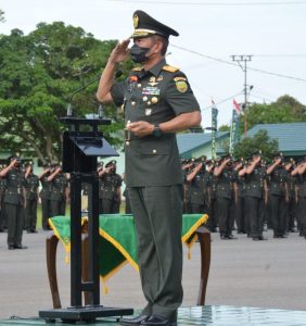 Pangdam II/ Sriwijaya, Tutup Pendidikan Pertama Bintara TNI AD Tahun 2021