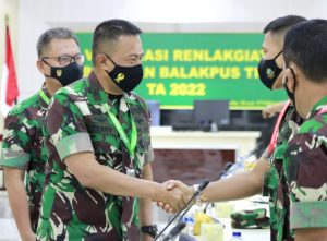 Bangun Produk Berkualitas, Dislitbangad Gelar Verifikasi Renlakgiat Litbanghan Balakpus TNI AD TA. 2022