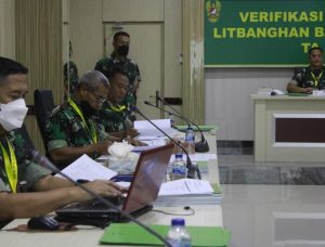 Kadislitbangad Sidak Verifikasi Renlakgiat Litbanghan Balakpus TNI AD