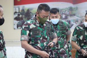 Dislitbangad Uji Coba (Sertifikasi) Seragam PDL TNI Produk Dalam Negeri