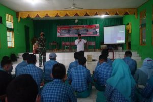 Antusiasme Siswa MAN Kabupaten Fakfak Ikuti Sosialisasi Rekrutmen TNI AD Jalur Santri dan Lintas Agama