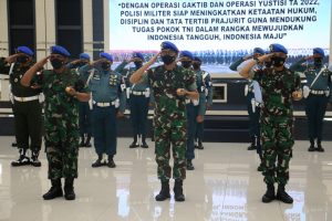 Pangdam XII/Tpr Buka Operasi Gaktib dan Yustisi Polisi Militer di Wilayah Kodam Tanjungpura