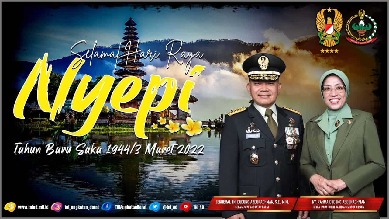 Selamat Hari Raya Nyepi, Tahun Baru Saka 1944/3 Maret 2022   