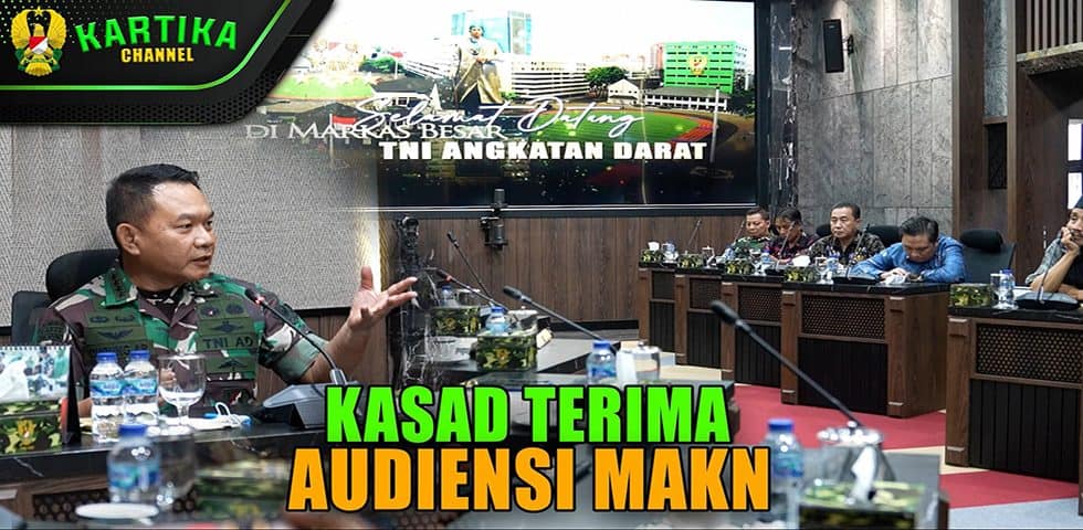Kasad Terima Audiensi Majelis Adat Kerajaan Nusantara
