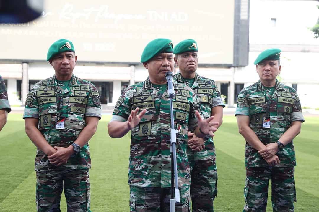 Pimpin Rapim TNI AD, Kasad Akan Dukung Penuh Kebijakan Pemerintah
