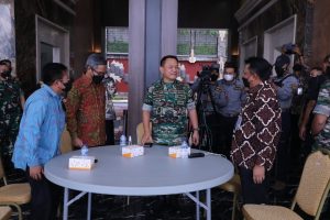 Penandatanganan PKS Pembangunan Rumdis Prajurit