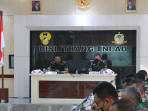 Tingkatkan Kesejahteraan Prajurit Sebagai Pilar TNI AD Dislitbangad Gelar Rakernis