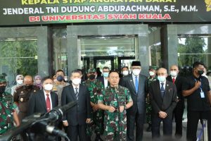 Kuliah Umum di Unsyiah, Kasad Yakini Nasionalisme Aceh Tidak Diragukan Lagi