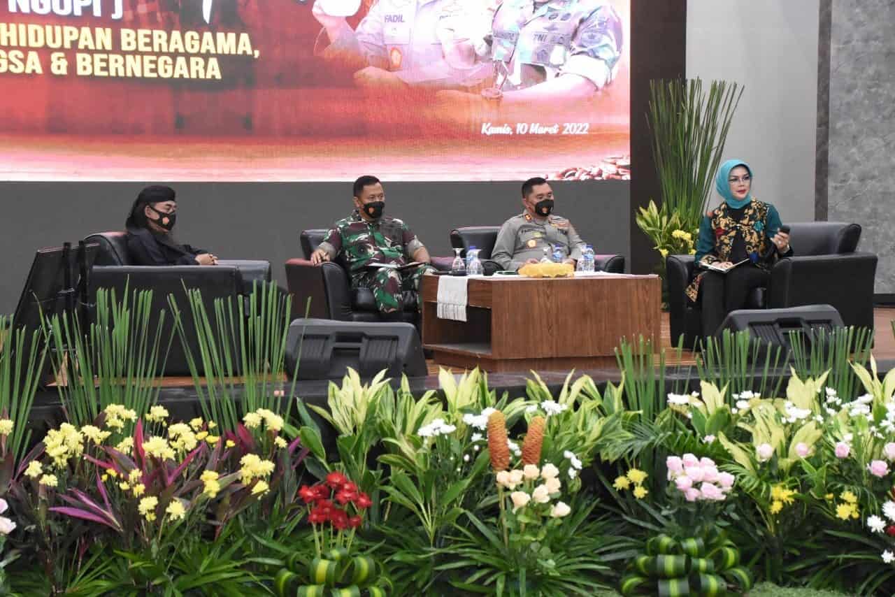 125 Pimpinan Ponpes Se-Jadetabek Ngopi Bareng Bersama Pangdam Jaya dan Kapolda Metro Jaya