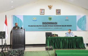 Cegah Kesalahan Prosedur, Perwira Kodam XVIII/Kasuari Dapatkan Diseminasi dari ICRC