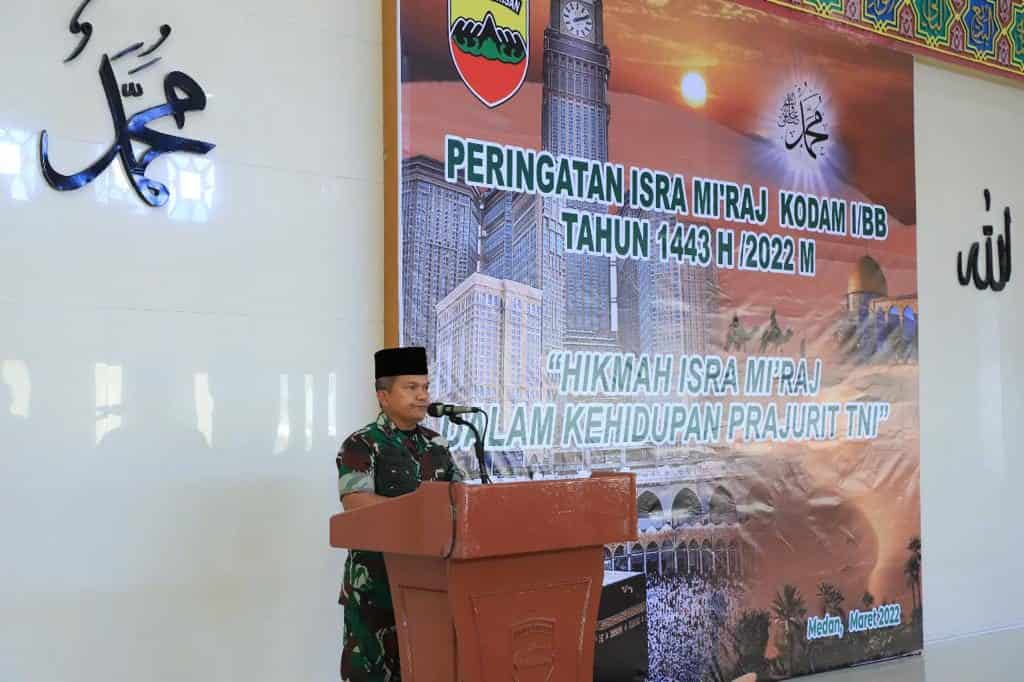 Hikmah Isra Mi’raj Dalam Kehidupan Prajurit TNI-AD