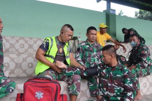 Yonarhanud 10/Gagak Hitam Laksanakan Uji Siap Jasmani Militer