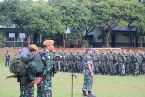 Staf Operasi Kodam Jaya/Jayakarta Cek Kesiapsiagaan Yonarhanud 10/ABC Gagak Hitam