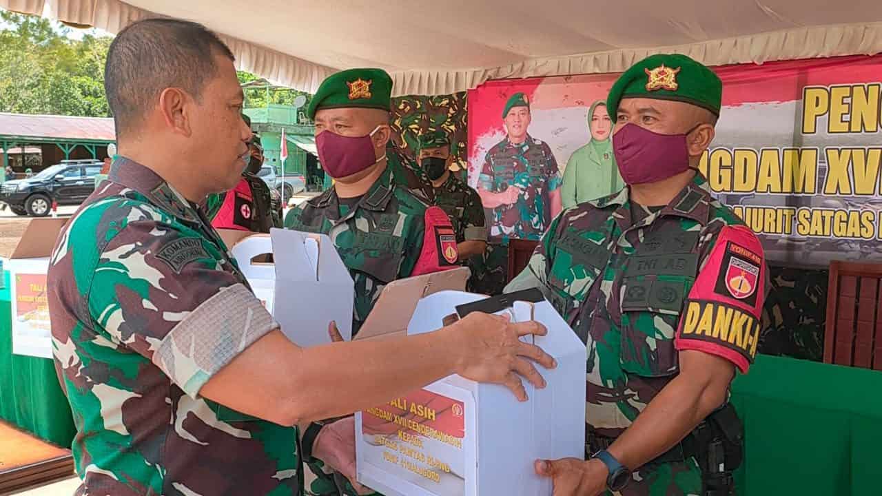 Kunker ke Boven Digoel, Pangdam XVII/Cenderawasih Kunjungi Satgas Pamtas RI-PNG dan Makodim 1711/BVD