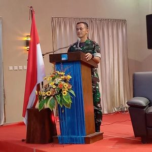 Sinergitas Korem 182/JO Bersama Insan Pers Dukung Pemulihan Ekonomi dan Pembangunan Kabupaten Fakfak