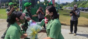 Kunjungan Kerja Pangdam XVIII/Kasuari ke Kodim 1806/TB : Jaga Sinergitas TNI-POLRI dan Pemkab Teluk Bintuni”