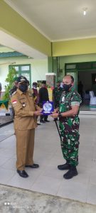 Kunjungan Kerja Pangdam XVIII/Kasuari ke Kodim 1806/TB : Jaga Sinergitas TNI-POLRI dan Pemkab Teluk Bintuni”