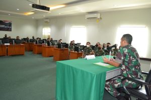 Srenaad Gelar Bimtek Sisfo TNI AD Terintegrasi TA 2022