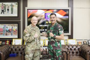 Latma TNI AD Dengan US Army Sukses, Pangdam XII/Tpr Apresiasi Delegasi Tim SFAB