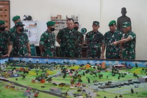 Dankodiklatad dan Ketua Persit KCK PG Kodiklatad Kunker ke Pusdik Jajaran Kodiklatad wilayah Bogor