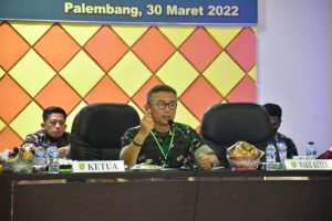Kasdam II/Sriwijaya Pimpin Sidang Parade Calon Tamtama PK TNI AD Reguler, Khusus Santri dan Lintas Agama