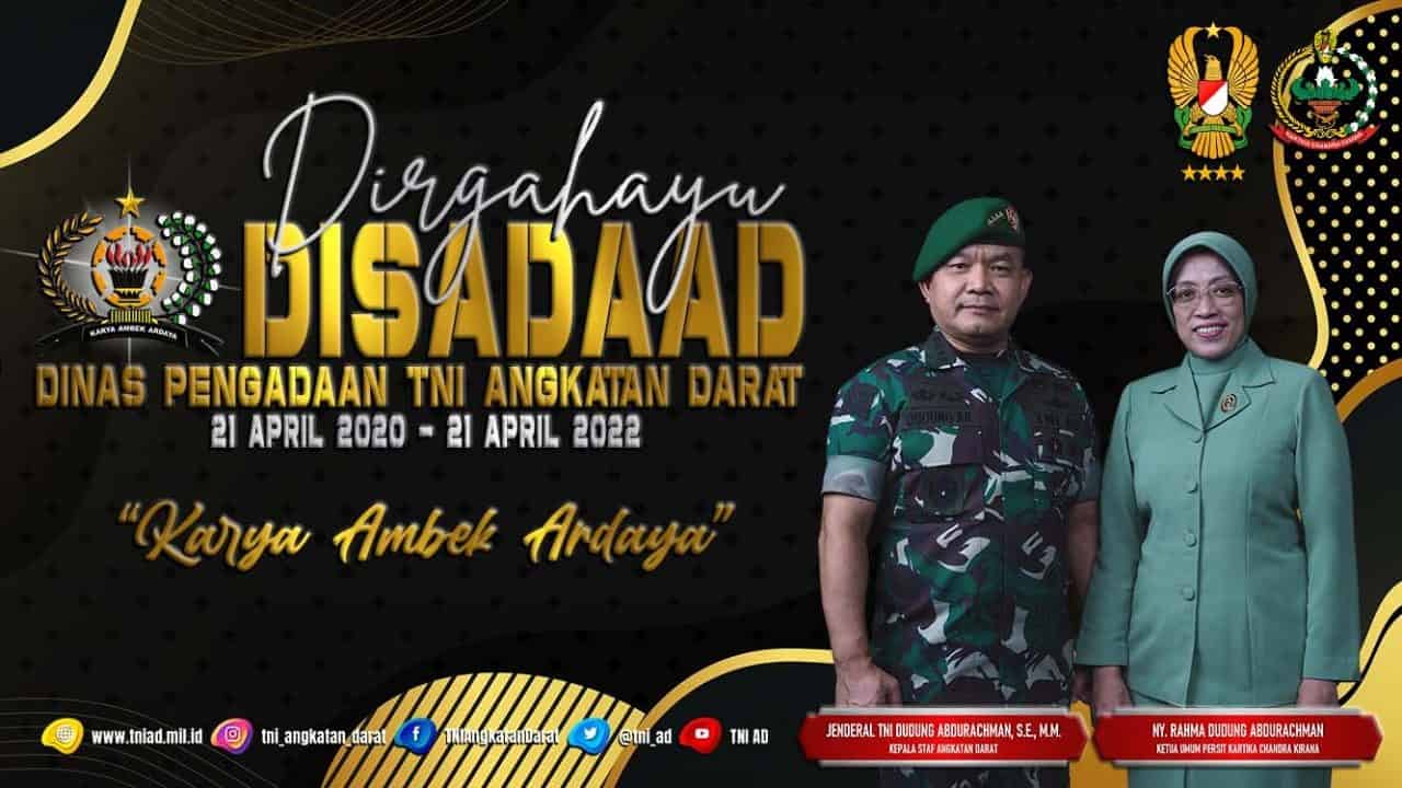 Dirgahayu Dinas Pengadaan TNI Angkatan Darat “Karya Ambek Ardaya” ⁣