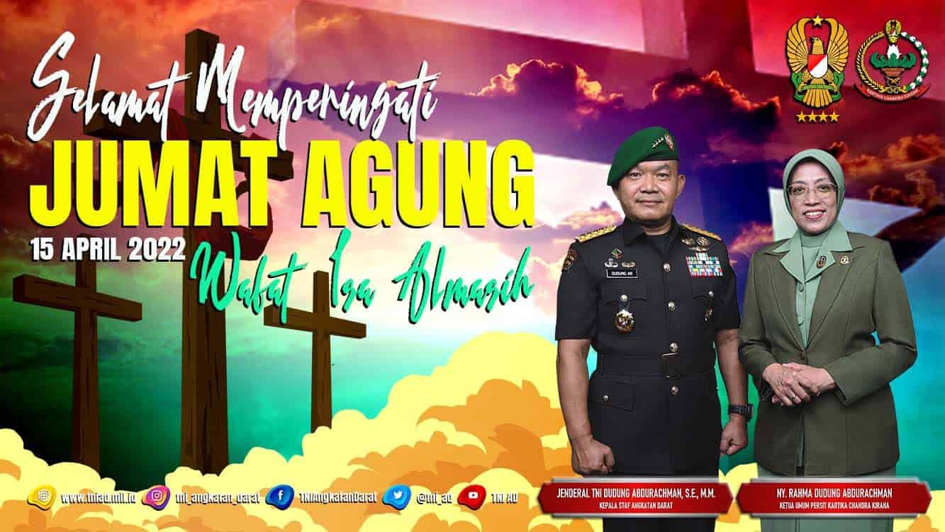 Selamat Memperingati Jumat Agung Wafatnya Isa Almasih 