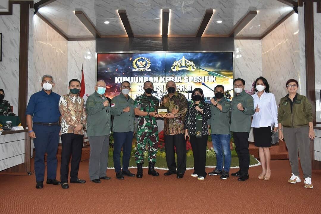 Pussenarmed Terima Kunjungan Komisi I DPR-RI dan Apresiasi Kesiapan Alutsista