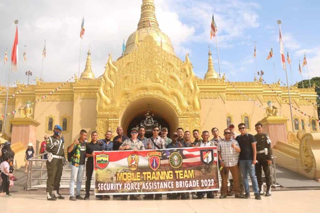 Culture Day, Prajurit US Army Diperkenalkan Adat Istiadat Hingga Kunjungi Wisata Alam Kabupaten Karo
