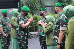 Kadislitbangad Pimpin Sertijab Pejabat Utama Dinas Penelitian dan Pengembangan TNI AD