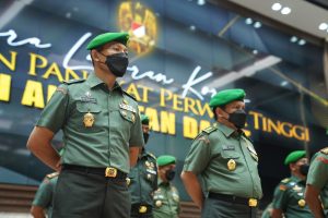 Kasad Terima Laporan Korps 19 Perwira Tinggi TNI AD, Putra Asli Kutai Raih Bintang
