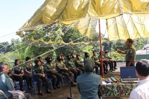 Study Tour di Lab Dislitbang TNI AD, Prajurit Kowad Uji Nyali Tanjakan Curam