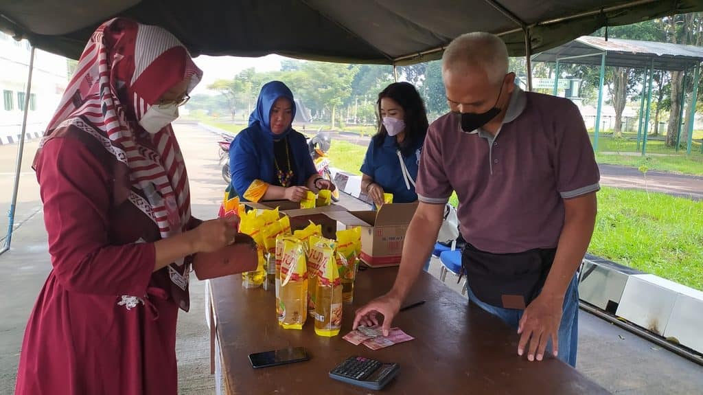 Grebeg Ramadhan, Daging Murah Dislitbang TNI AD Bantu Warga