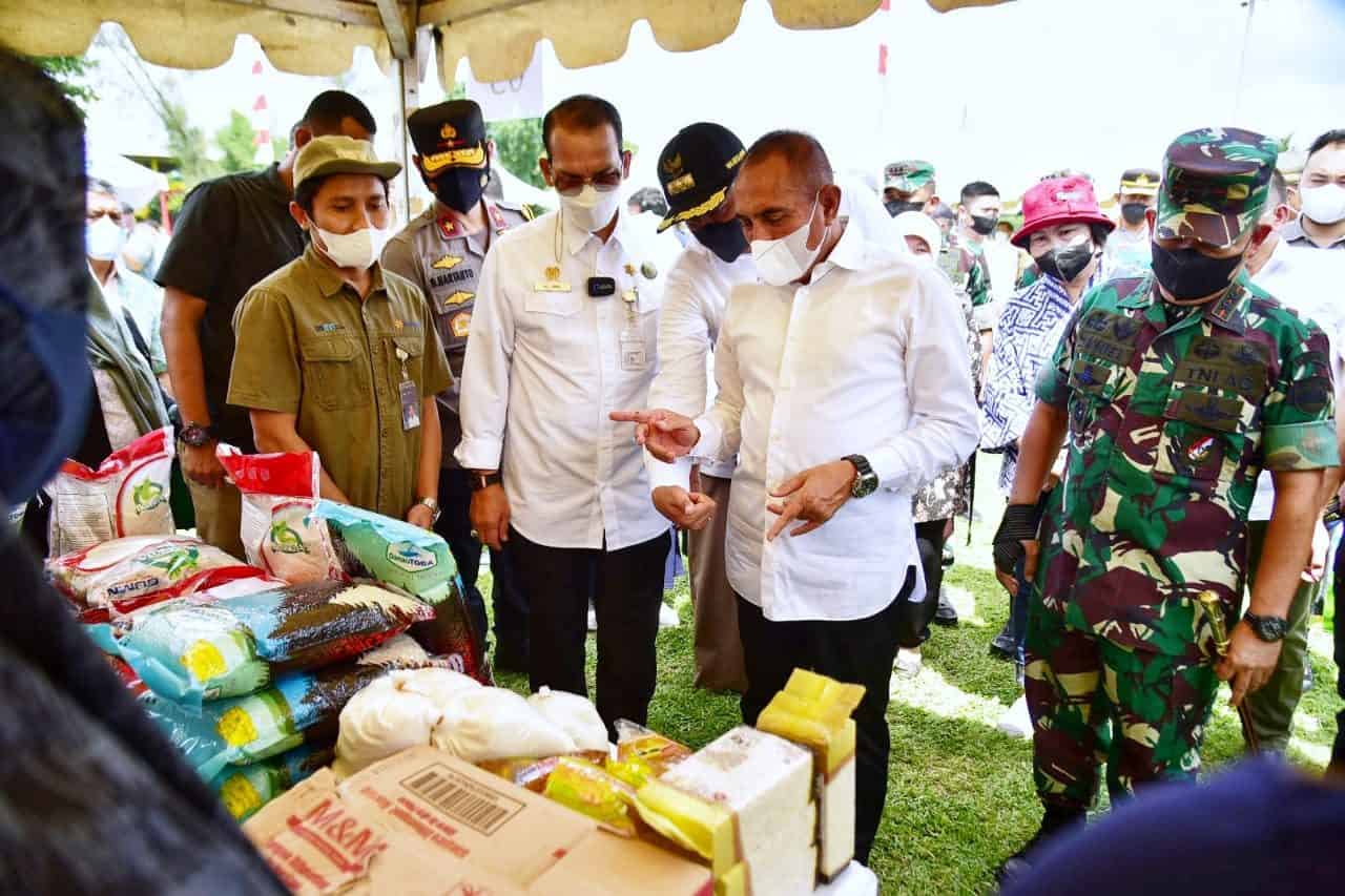 Pangdam I/BB : Pasar Tani Provinsi Sumut Tingkatkan Tanaman Pangan Hortikultura dan Perkebunan