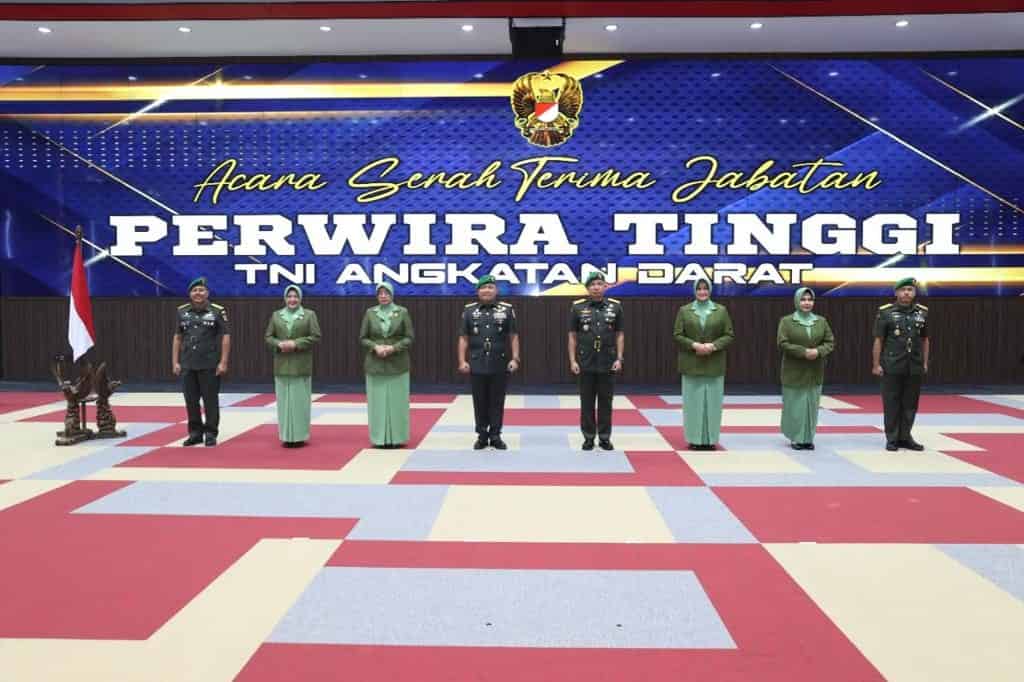 Pimpin Sertijab Aslat dan Dansecapaad, Kasad: Kembangkan Kreativitas Dalam Menghadapi Tantangan Kedepan