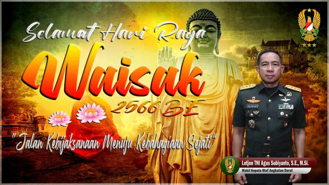 Selamat Hari Raya Waisak 2566 BE “Jalan Kebijaksanaan Menuju Kebahagiaan Sejati”
