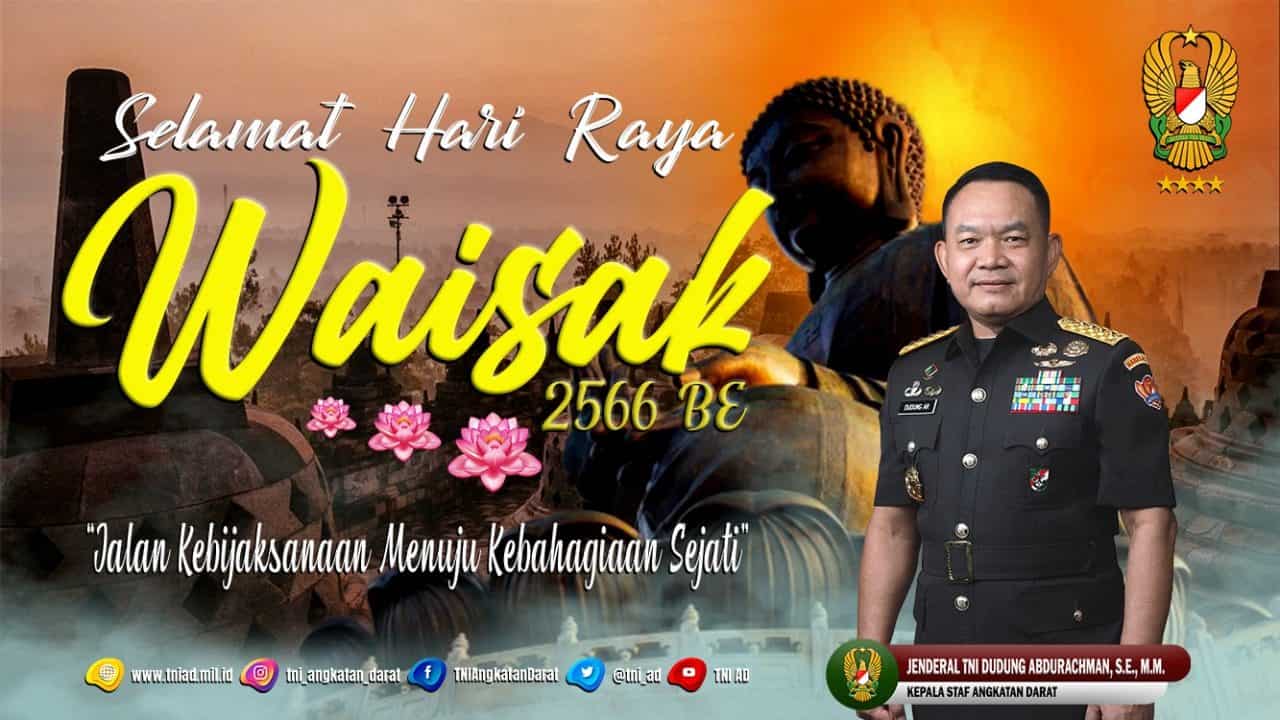 Selamat Hari Raya Waisak 2566 BE “Jalan Kebijaksanaan Menuju Kebahagiaan Sejati”
