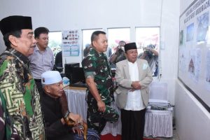 Peletakan Batu Pertama oleh Kasad, Tandai Pembangunan Masjid Syarif Abdurahman di Cirebon