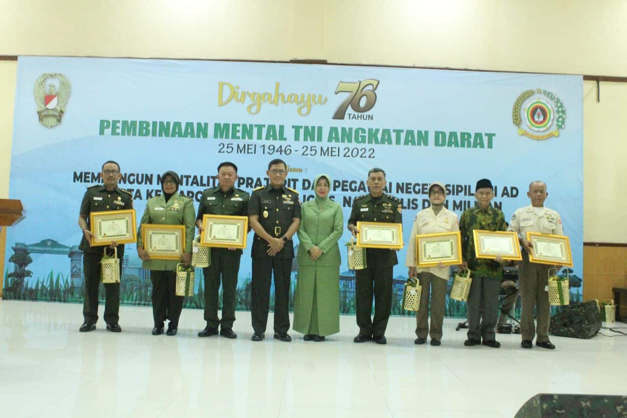 Kadisbintalad : Bintal TNI AD Harus Miliki Peran Strategis Pembentukan Karakter Manusia