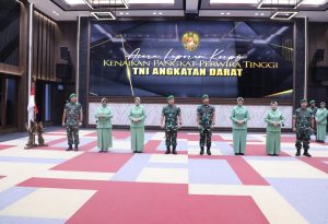 24 Pati TNI AD Naik Pangkat, Mantan Kadispenad Sandang Bintang Tiga Sebagai Wagub Lemhannas