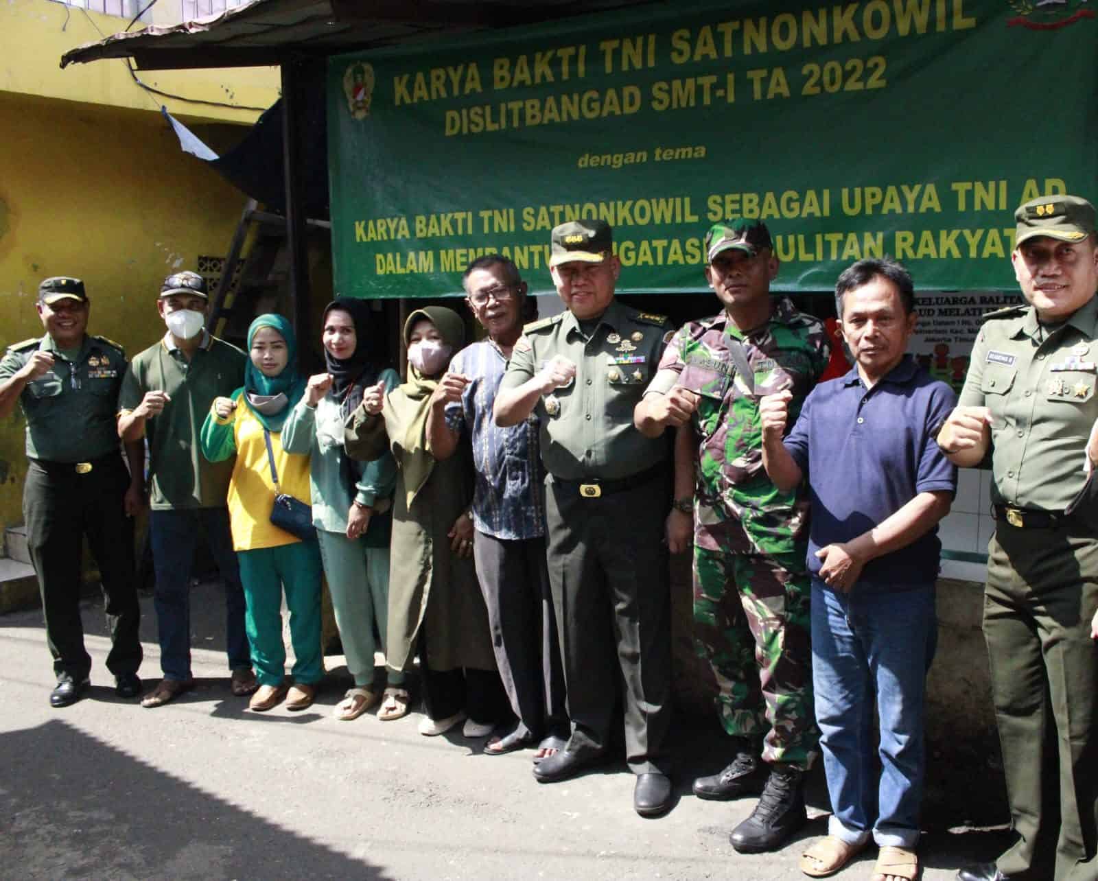 Dislitbangad Gelar Karya Bakti TNI Satnonkowil